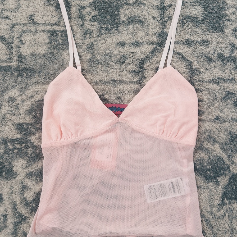 Edikted Pink Top and Adjustable Straps
